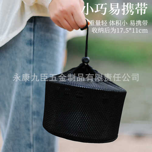 户外便携式分体可折叠柴火炉子野餐露营烧水取暖炉具镀锌碳钢耐用