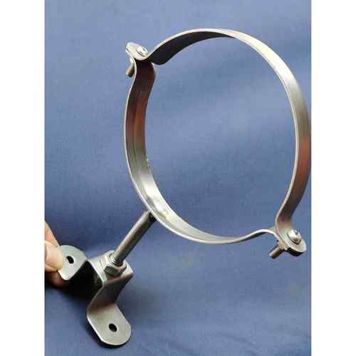 福莱伦不锈钢带座调节支架200PVC管卡吊箍抱箍180烟囱管卡扣吊架