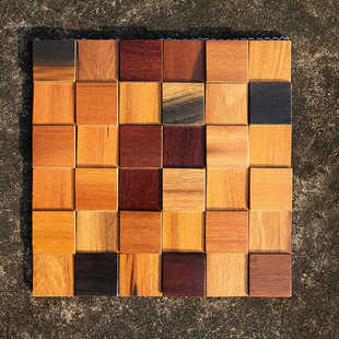 沉船木旧船木大锲厕所台盆柜门头招牌隐形门花槽花盆船木马赛克P4