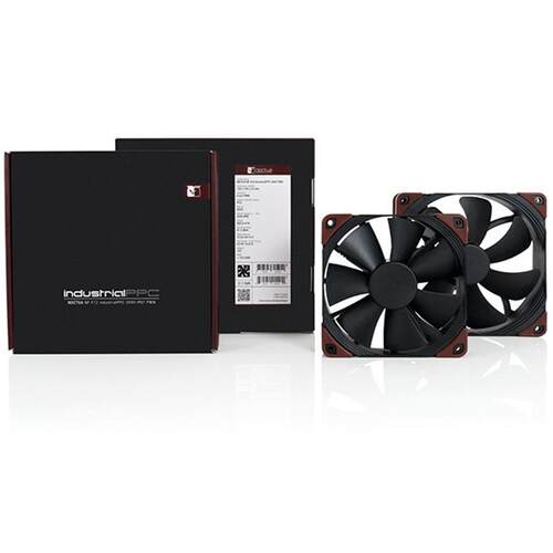 猫头鹰 NF-F12 industrialPPC-3000 PWM 12cm风扇温控风扇 黑色