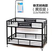 花车促销 车超市堆头货架折叠售货车摆摊车商场花车 台甩货车促销