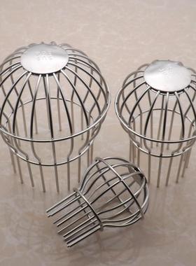 DN50阳台天沟树叶304防堵罩不锈钢天台地漏过滤网110pvc160排水管