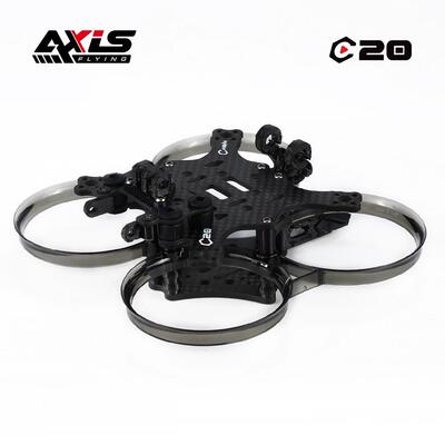 酷飞axisflyingC20机架2寸FPV超小机型圈圈机注塑耐炸组装件