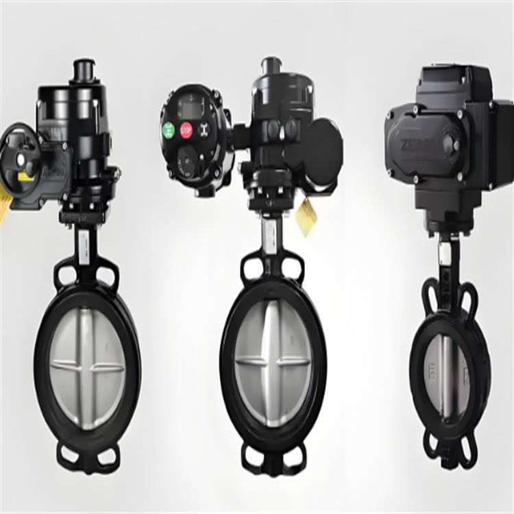 电动0开关对夹2中线蝶阀D971X/F软密封24V56232V不锈钢铸铁DN80