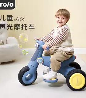 正品ar阿o三lo罗拉儿电动摩托车童新款宝宝电瓶车充电轮车可坐大
