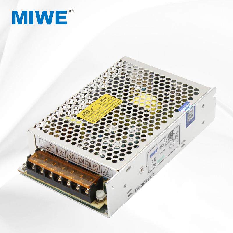 开关电源三组输出三路输出T-50D5V3A12V1A24V1A直流稳压电源模块