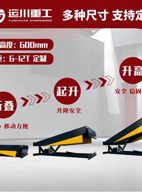 七运卸平台工厂现流货液LNL大压型物货集装箱装月台固定式登车桥