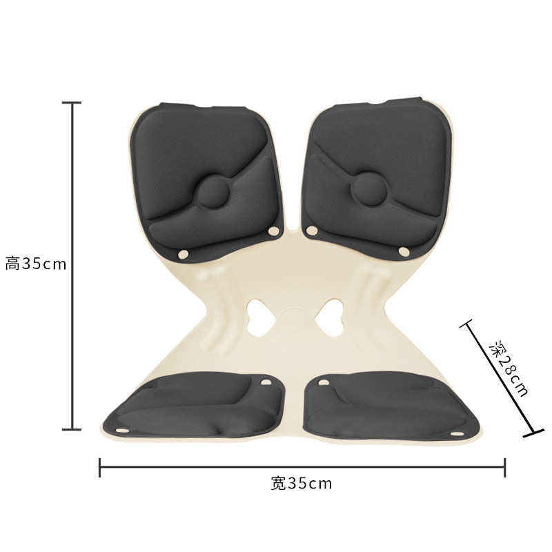 工厂直销护腰坐垫久坐腰部支撑靠背枕人体工学办公室不累座椅