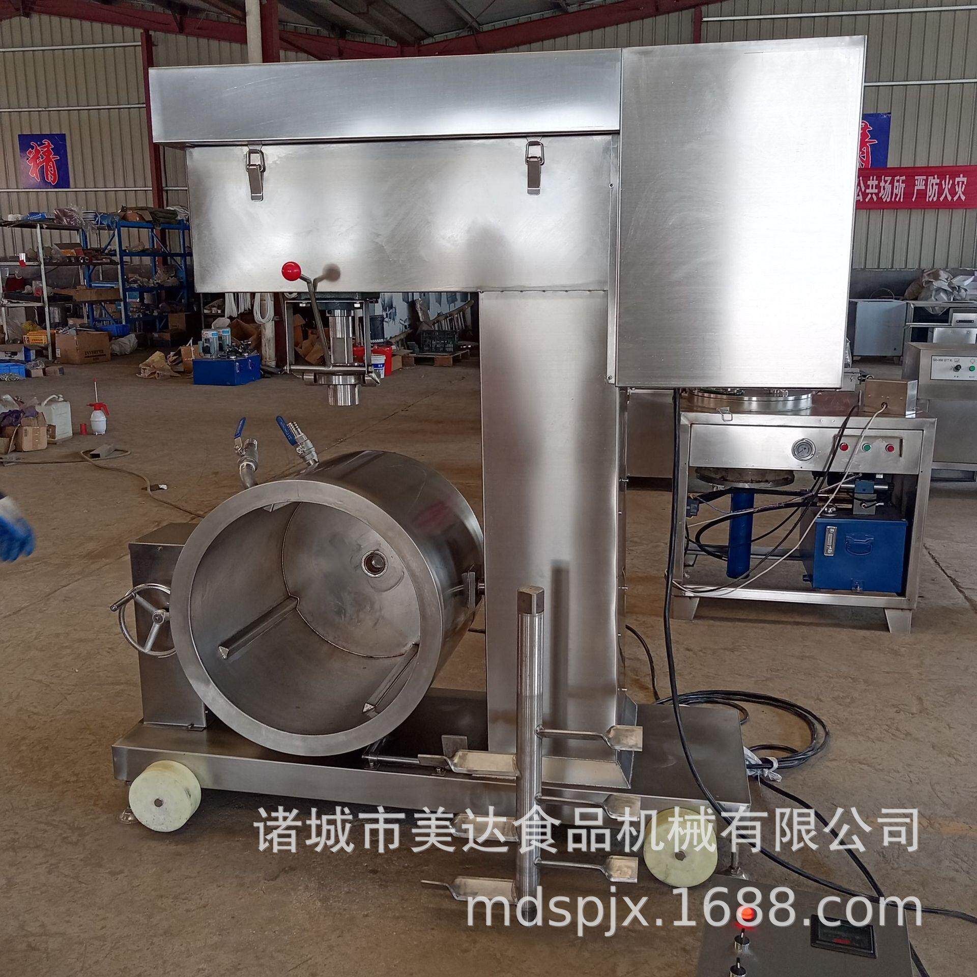 鱼丸虾滑打浆机 蟹棒狮子头馅料打泥设备 全自动变频调速打浆设备