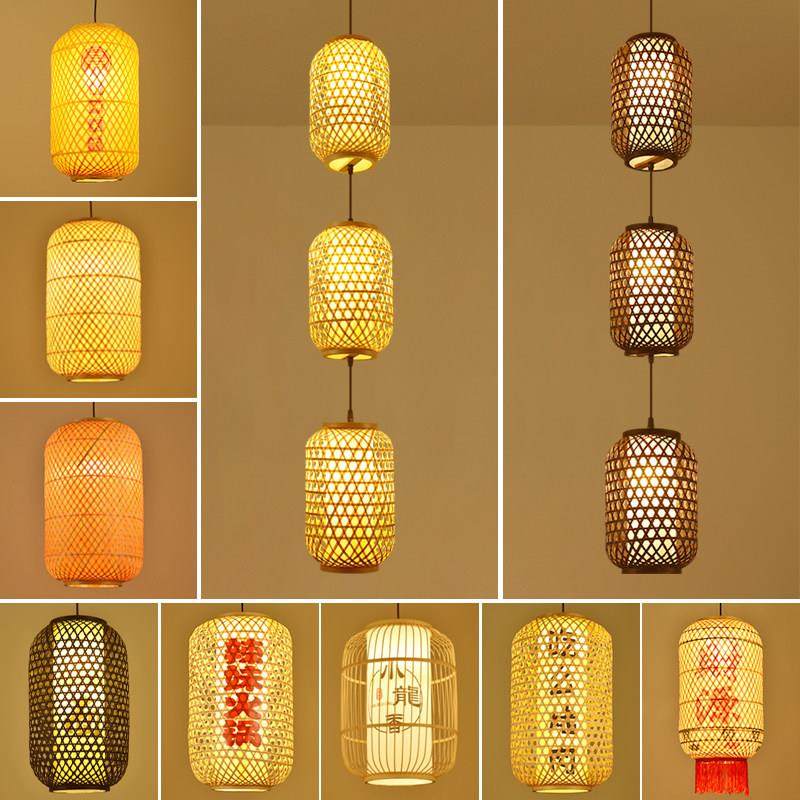 定制竹编灯笼中国风竹子印字彷古吊灯新中式禅意茶楼饭店火锅灯罩,家装灯饰光源,餐厅吊灯,淘宝优惠券,粉丝福利购,淘宝优惠卷
