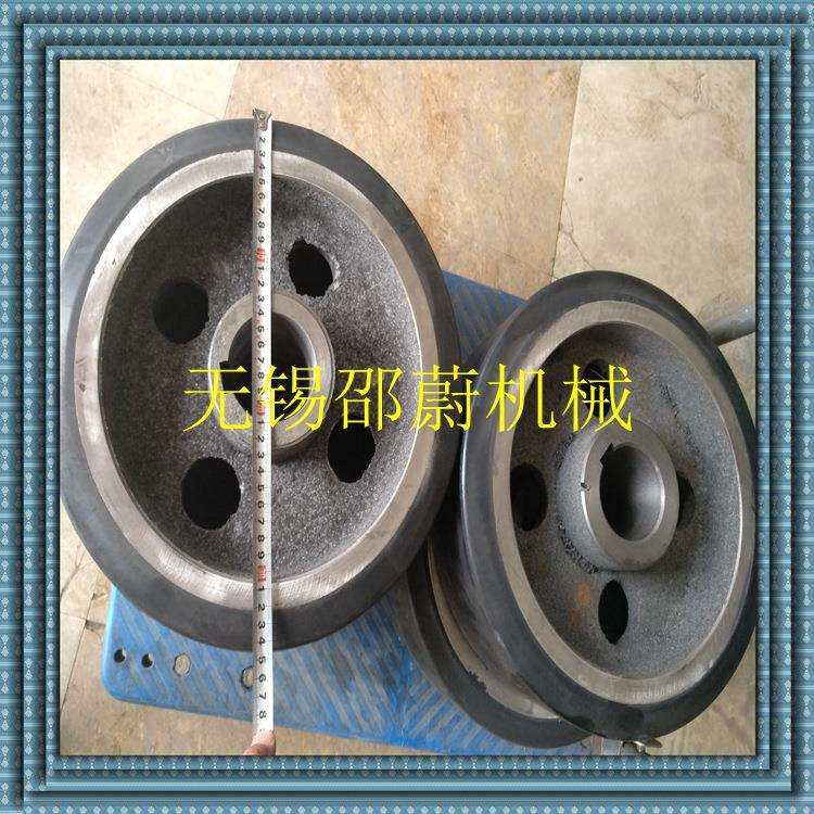 厂家货源供应橡胶轮 20吨滚轮架轮子 优质非标规格橡胶轮滚动筛轮