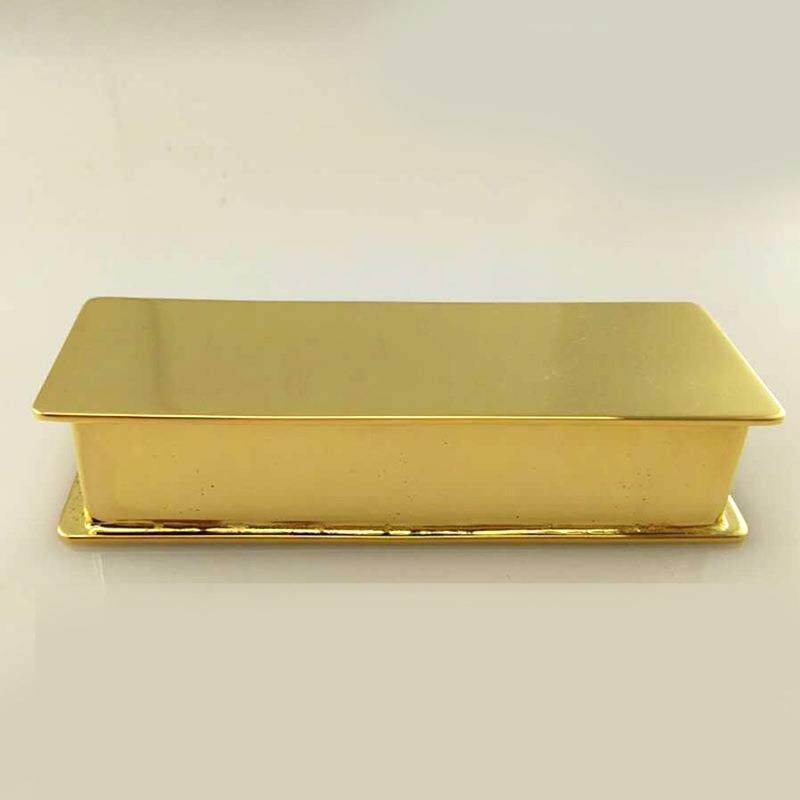 创意金属牙签盒镀金牙签盒银牙签盒铜牙签盒铜餐具金银器餐具