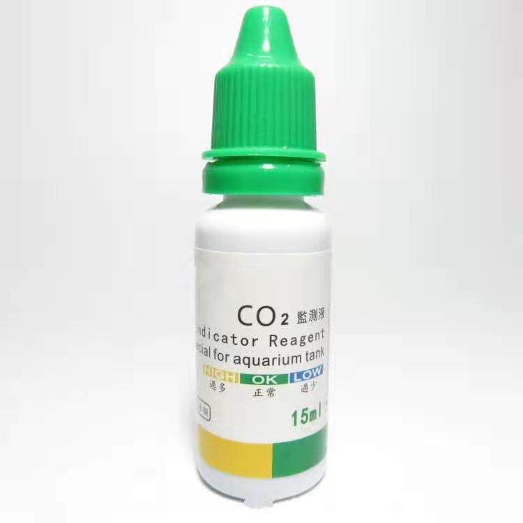 水族co2检测液 水草缸二氧化碳浓度监测液 浓缩型 免兑型