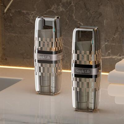 Travel Toothbrush and Toothpaste Set with Portable Cup - 3-i