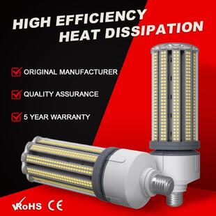 E39螺口强散热家用LED玉米灯灯泡 高亮台灯吊灯使用60W足功率E27