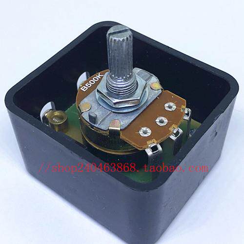调速 调光电位器B500K 台灯可调电位器带开关柄长20MM 630W/220V