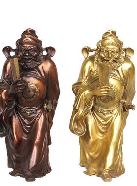 杨铜记（赛龙铜器）铜 钟馗捉鬼 摆件 铜器 用品厂家