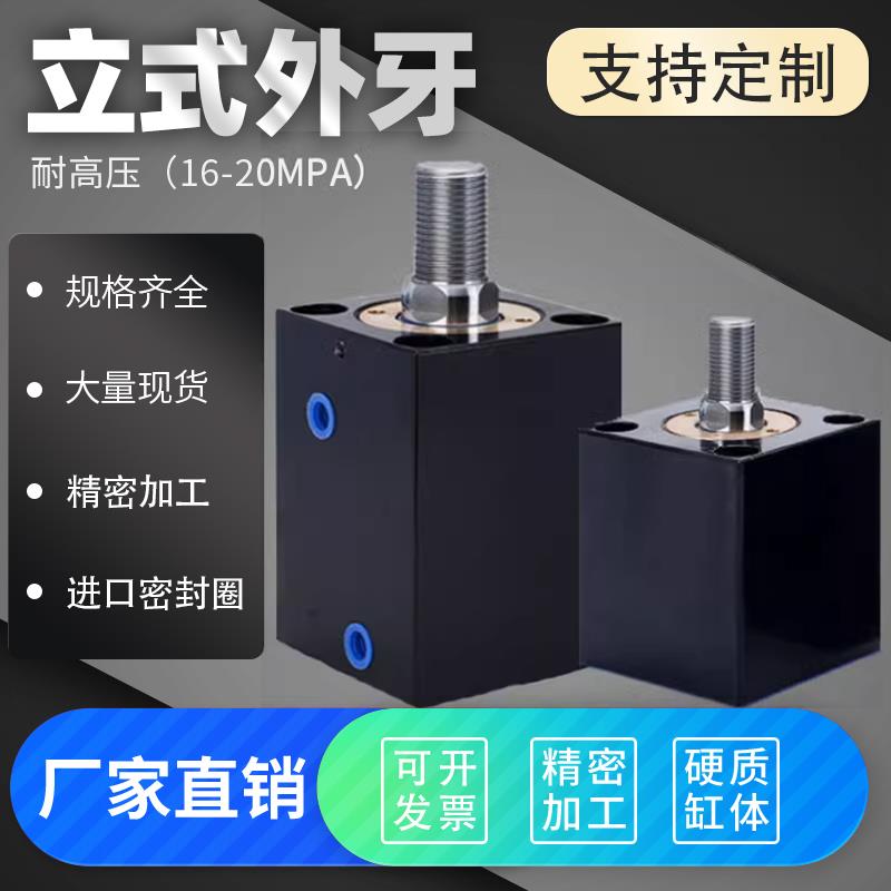 方形立式薄型油缸SD50 63 80X20*25*50*80*100液压缸模具配件油缸