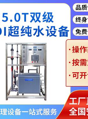 5t吨去离子电渗析装置电子半导体EDI设备车用尿素超纯水全自动