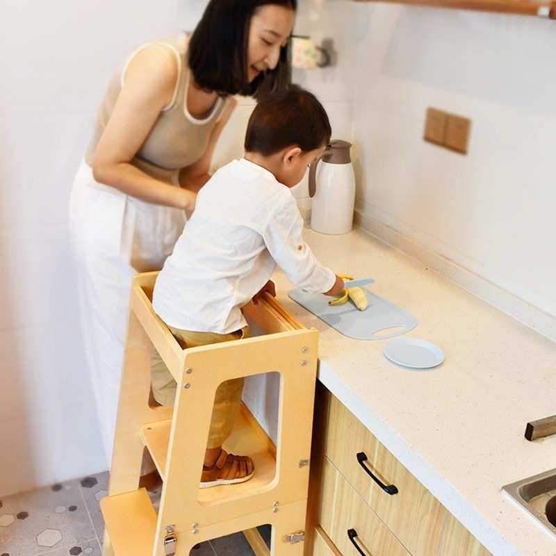 厂家直供木质立式学习塔儿童洗手凳宝宝脚踩凳子蒙氏学习塔台阶凳,家居饰品,木雕,淘宝优惠券,粉丝福利购,淘宝优惠卷