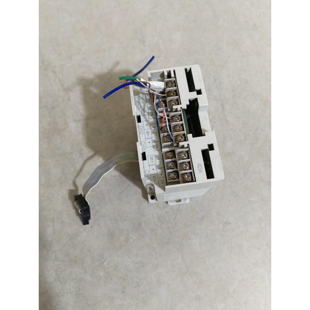 士林PLC扩展模块AX2N-4DA 原装拆机少盖 二手议价