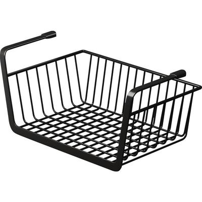 不锈钢厨房置物架收纳悬挂橱柜分层衣柜挂篮吊柜下挂储物用纸挂架