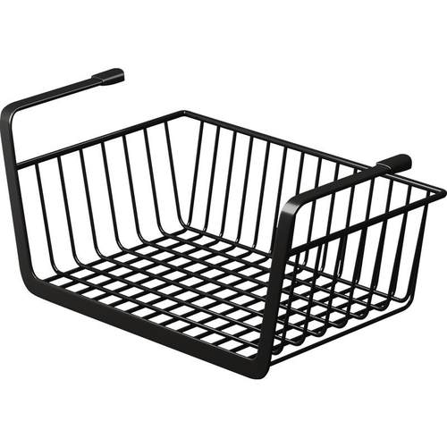 不锈钢厨房置物架收纳悬挂橱柜分层衣柜挂篮吊柜下挂储物用纸挂架