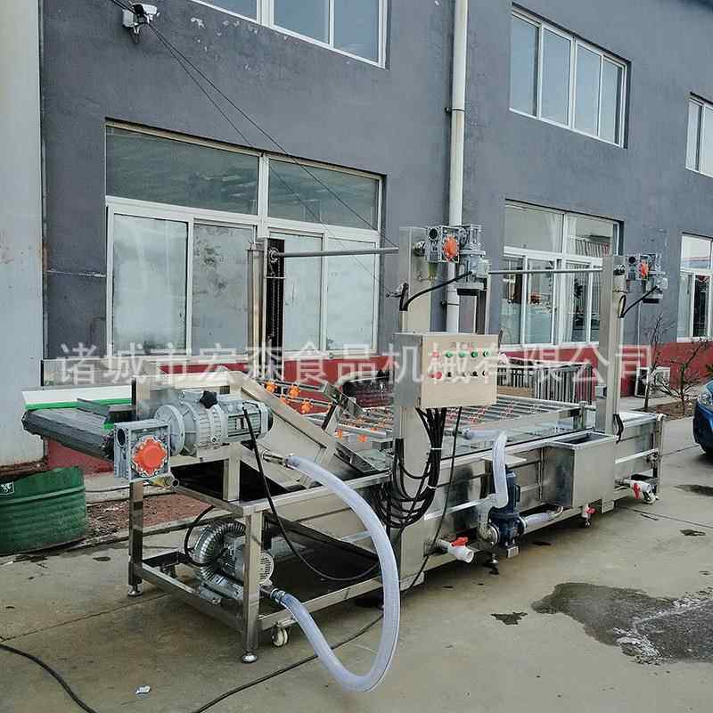 可提升式排骨冻机水浴式812肉制流品冻设备蒸解汽加热低温解冻水