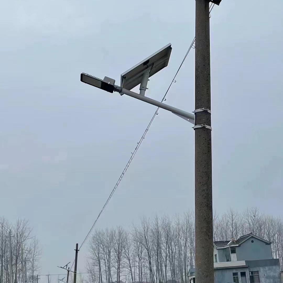吸墙路灯抱电线杆户外挑臂路灯头防水灯新LED路灯广场小区
