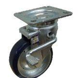 5004-3-T0-UE聚氨酯车轮由于不含碳素，不会能脏地面脚轮