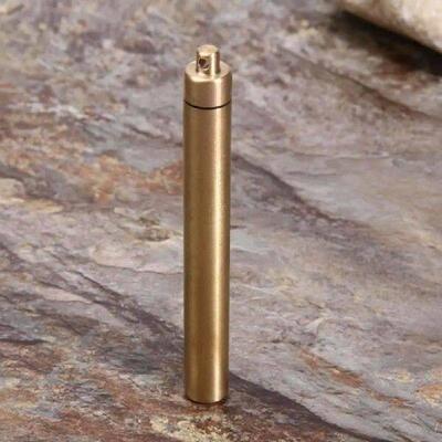 Ti Alloy Capsule Seal Bottle Ultralight Medicine Bottle