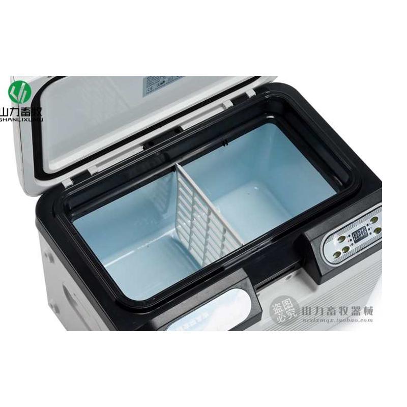 猪精液恒温箱17度冷藏箱 家车两用 猪人工授精12L车载冰箱