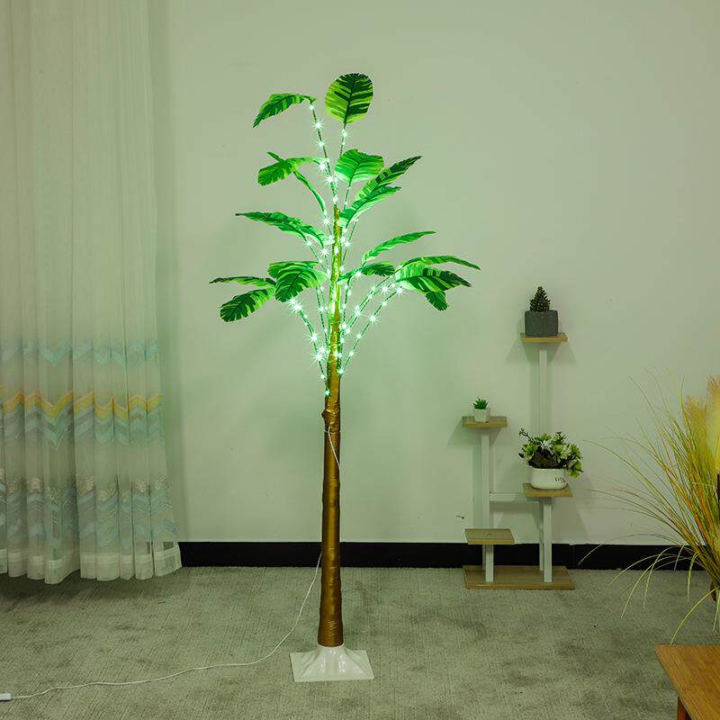 LED椰子树造型灯房间布置装饰造型灯度假民宿庭院装饰LED仿真树灯