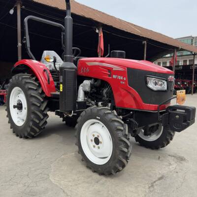 东方红MF704-6农用加大后桥水旱两用旋耕犁地机械​四驱拖拉机