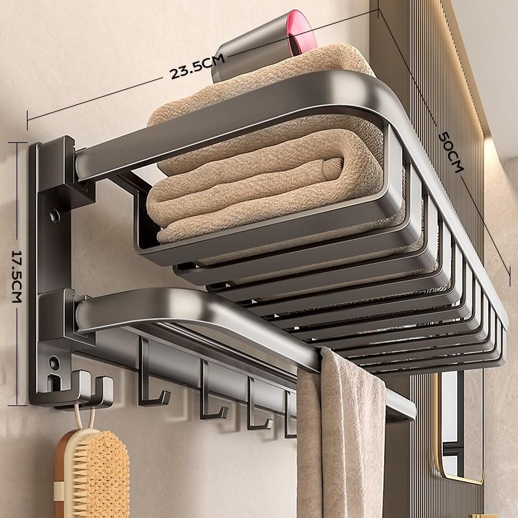卫生间毛巾架铝合金挂件套餐