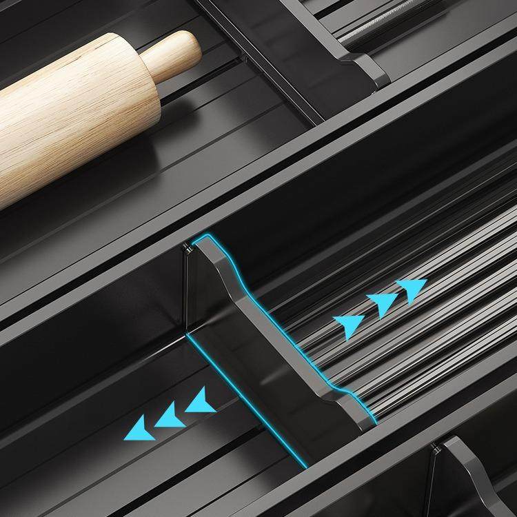 厨房抽屉分隔餐具收纳盒家用橱柜内置分格刀叉筷子置物架厨具收纳,收纳整理,首饰盒,淘宝优惠券,粉丝福利购,淘宝优惠卷