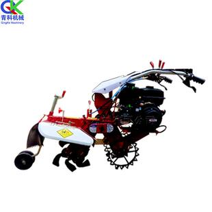 手推式大葱种植培土机 田园生姜开沟培土机 农用柴油旋耕机