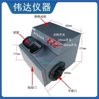 ZF-1三用紫外分析仪WFH-203B暗箱式三用紫外分析仪台式紫外线检测
