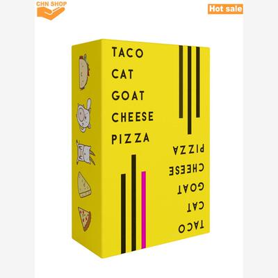 Taco Cat Goat Cheese Pizza Card Game Family Party Board Game