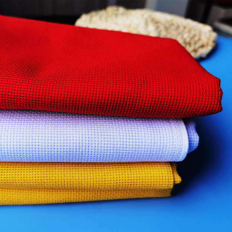 鞋垫面布格子布14ct小格子十字绣纯白色网眼布涤纱棉DIY手工布料