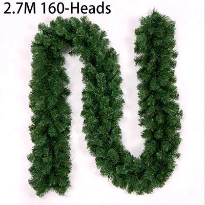 2.7M Christmas Garland Home Party Wall Door Decor Christmas