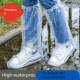 官方旗舰店一次性鞋 下雨天透明塑料加厚耐磨脚套防 套防水防滑雨鞋