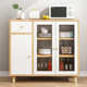 餐边柜碗柜家用厨房烤箱储物柜酒柜现代简约客厅靠墙置物柜茶水柜