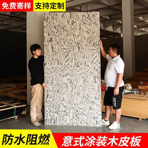 进口科技木alpi木饰面墙板kd板科定uv木饰面板背景墙装饰板护墙板
