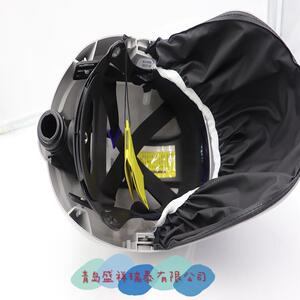 3M M-206电动送风头罩 头顶防冲击 呼吸、眼面部防护头罩