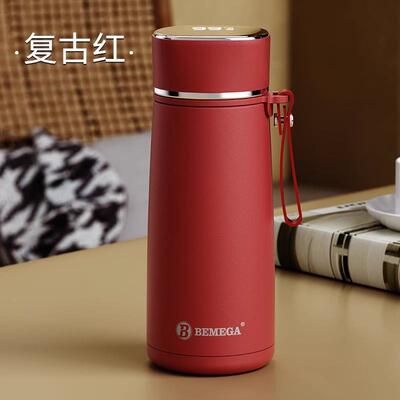 高档英国Beme女ga保温杯生20锈25新款高颜值水杯36不钢1随手泡茶