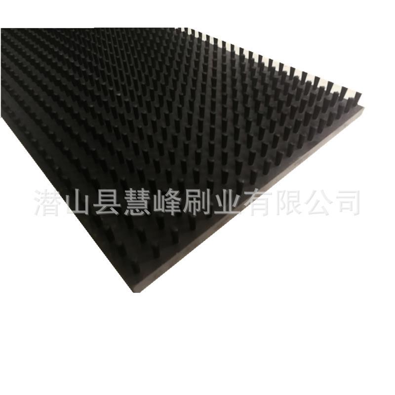 钣金物料缓冲工作台面毛刷板 数控冲床PVC板刷平台减震尼龙平板刷图片
