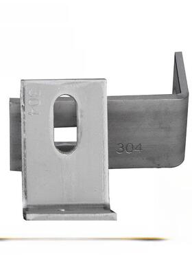 304不锈钢角码镀锌90度直角角码l型角码大理石干挂连接固定件