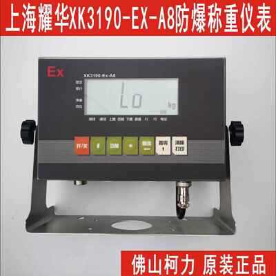 上海耀华XK3190-EX-A8防爆称重显示仪表,防爆台称,防爆地磅秤头