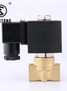 Stp21-04-Ac220V高温高压黄铜3点4Mm1.6Mpa进水电磁阀
